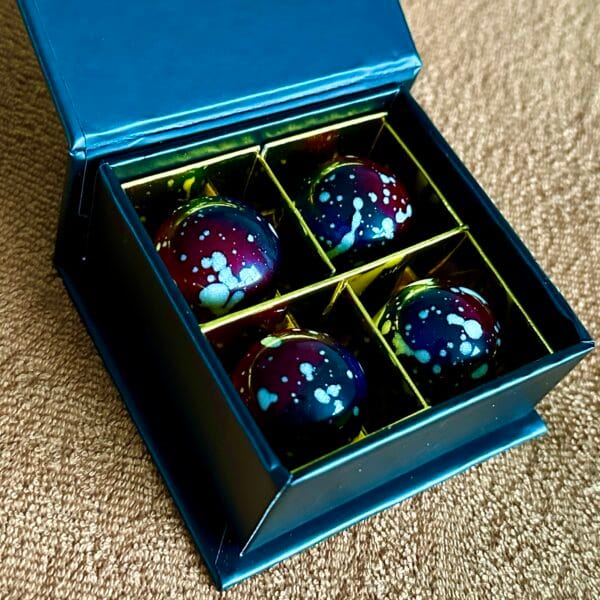 Luxe geschenkdoos – 4 stuks bonbons